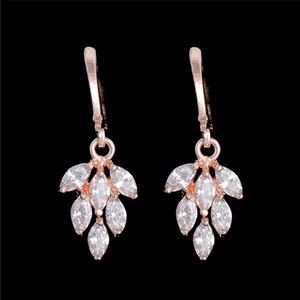 elegant crystal earrings